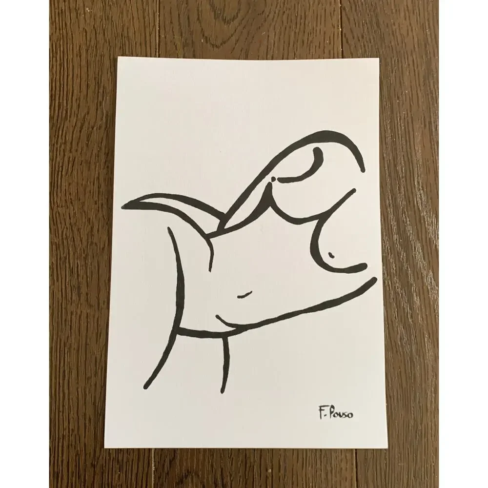P. Pouso Lithograph - Picture 1 of 2